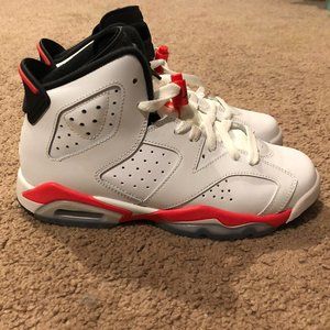 Air Jordan 6 Retro - White/Infrared-Black